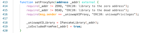 NGFSToken::setProxySync function